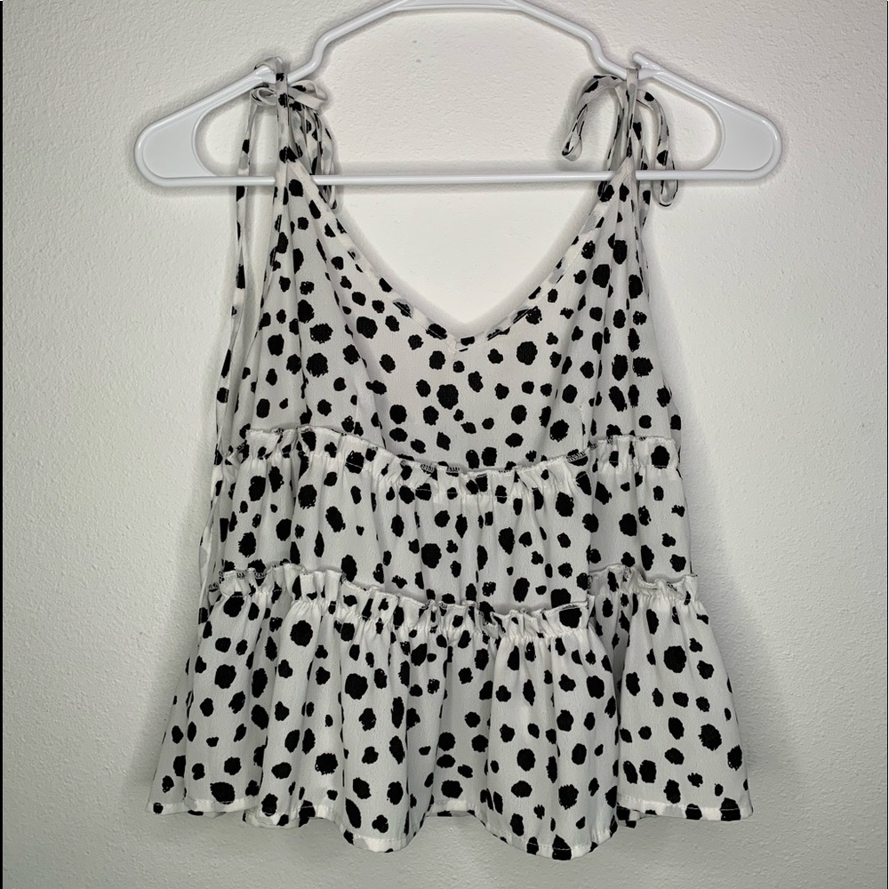 Dalmatian Print SHIEN tank top
